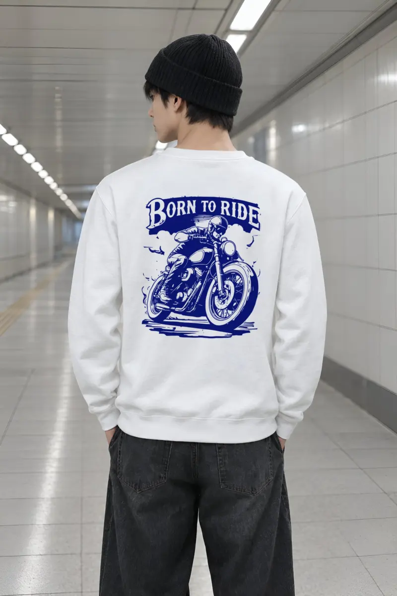 "Cruiser Line Rider" Heavy Blend Unisex Crewneck Sweatshirt