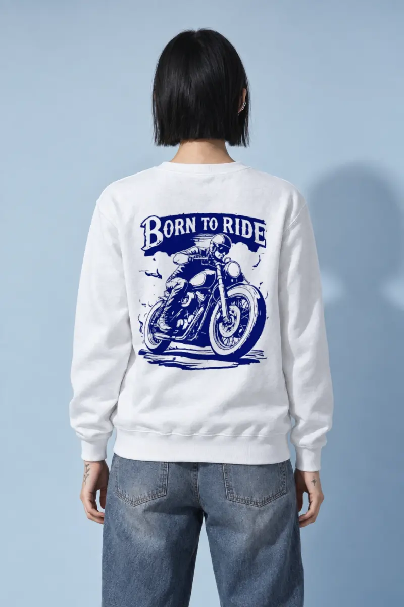 "Cruiser Line Rider" Heavy Blend Unisex Crewneck Sweatshirt