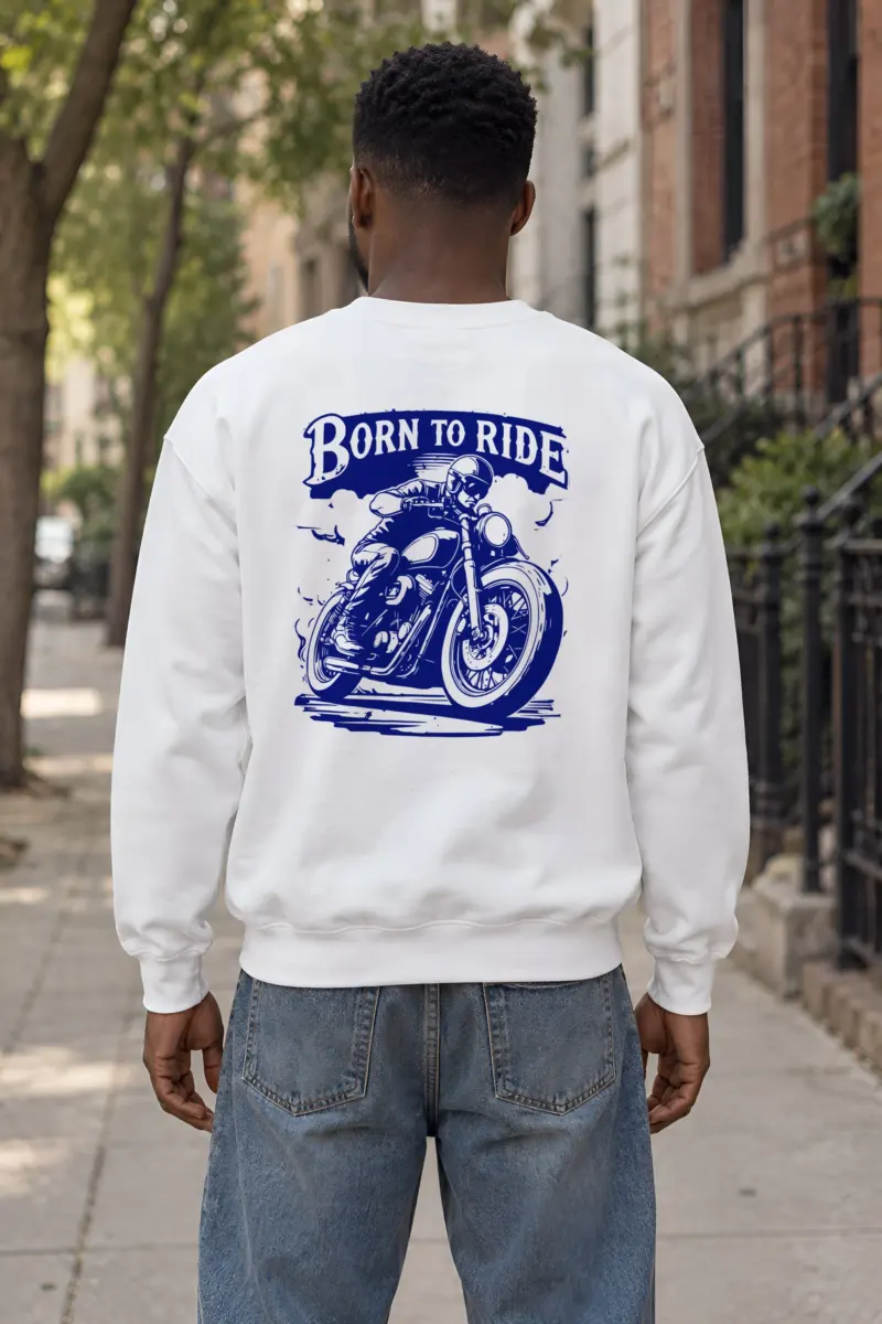 "Cruiser Line Rider" Heavy Blend Unisex Crewneck Sweatshirt