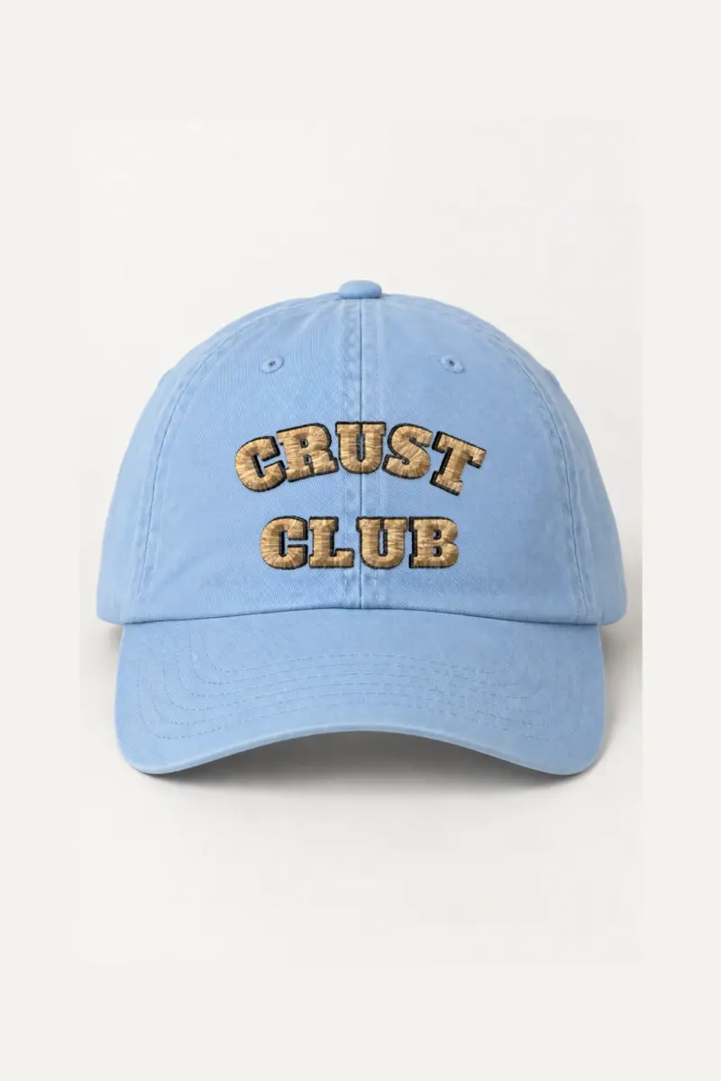 “Crust Club” Classic Dad Hat · Embroidered | Yupoong 6245CM