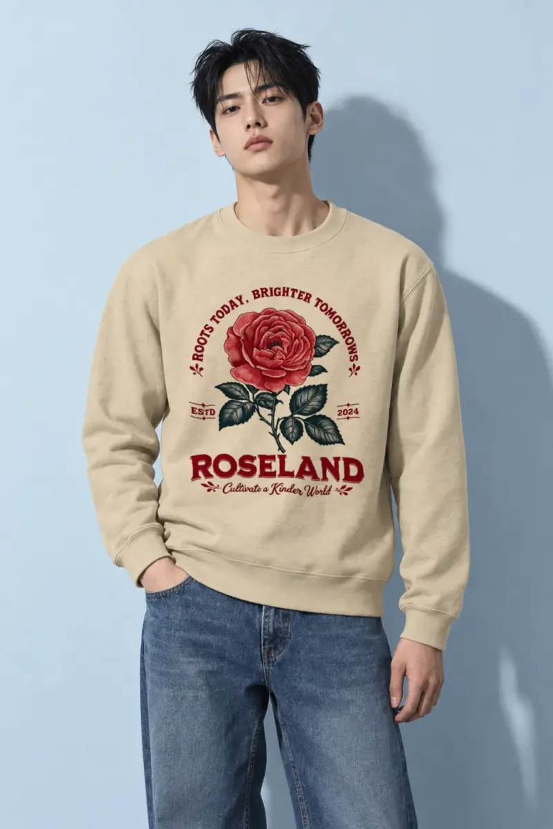 "Cultivate A Kinder World" Heavy Blend Unisex Crewneck Sweatshirt