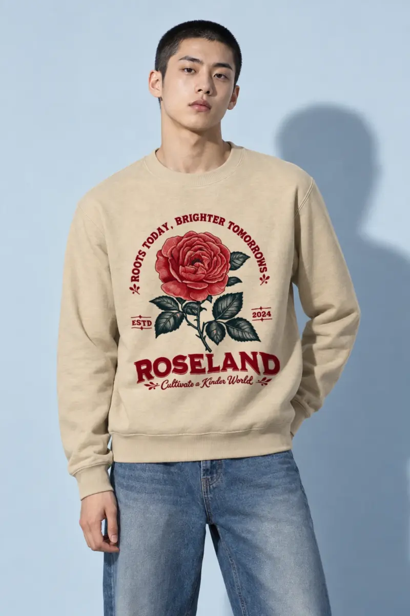 "Cultivate A Kinder World" Heavy Blend Unisex Crewneck Sweatshirt | Gildan 18000