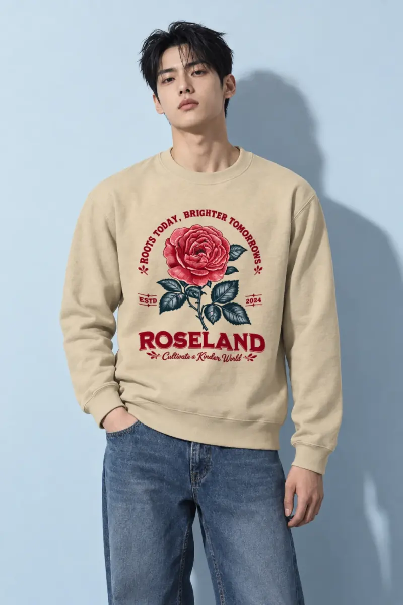 "Cultivate A Kinder World" Heavy Blend Unisex Crewneck Sweatshirt