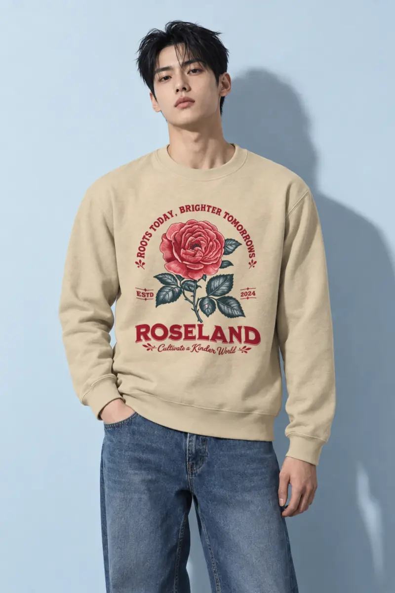 "Cultivate A Kinder World" Heavy Blend Unisex Crewneck Sweatshirt