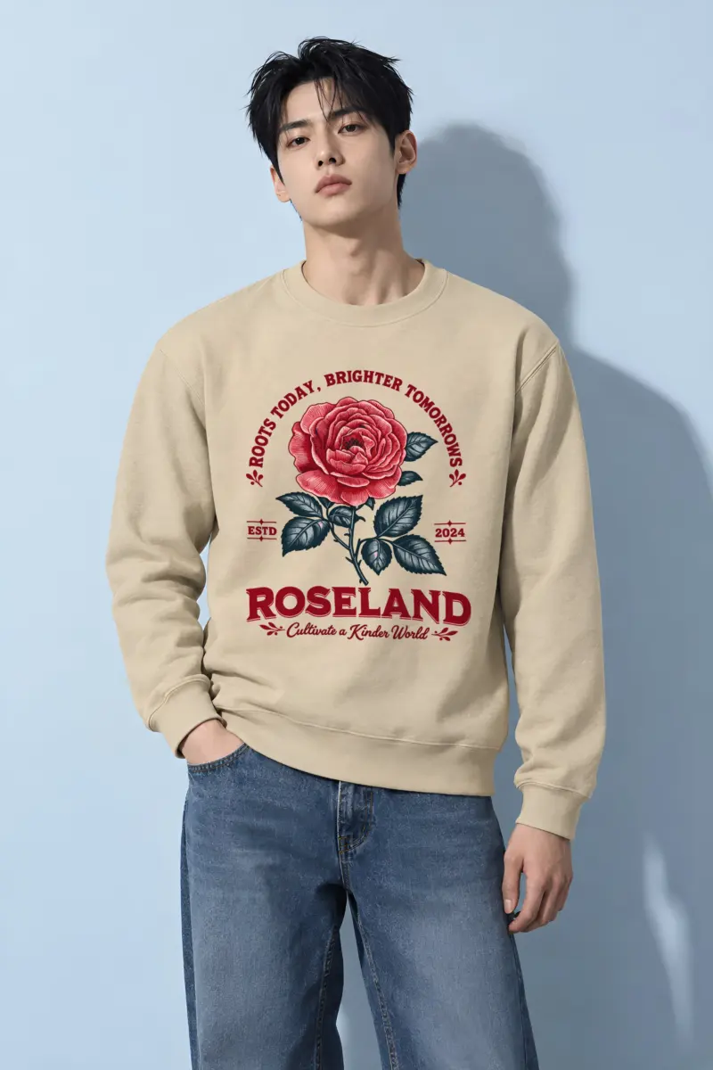 "Cultivate A Kinder World" Heavy Blend Unisex Crewneck Sweatshirt