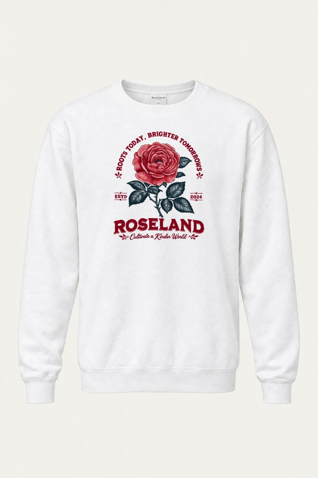 "Cultivate A Kinder World" Heavy Blend Unisex Crewneck Sweatshirt | Gildan 18000