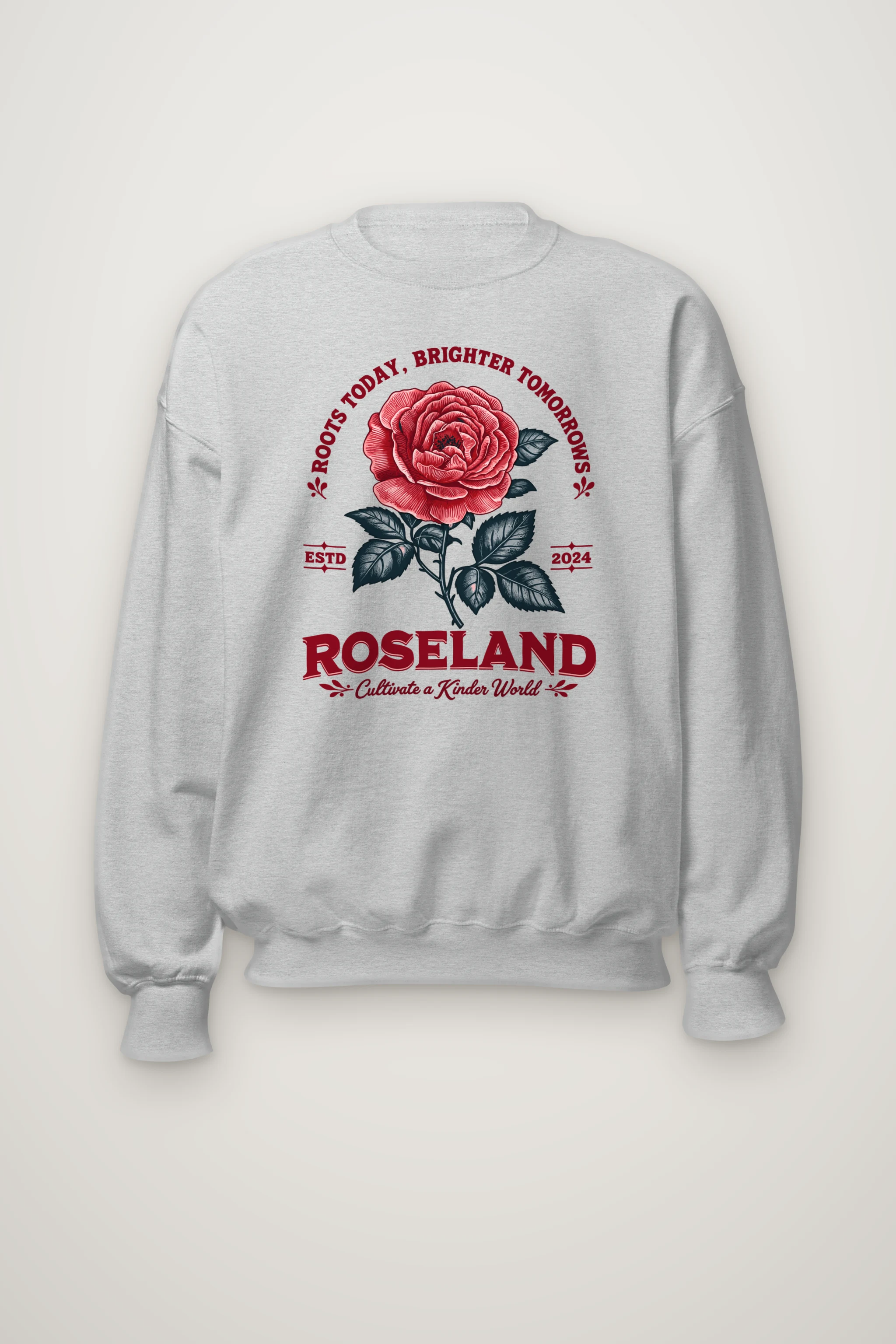 "Cultivate A Kinder World" Heavy Blend Unisex Crewneck Sweatshirt