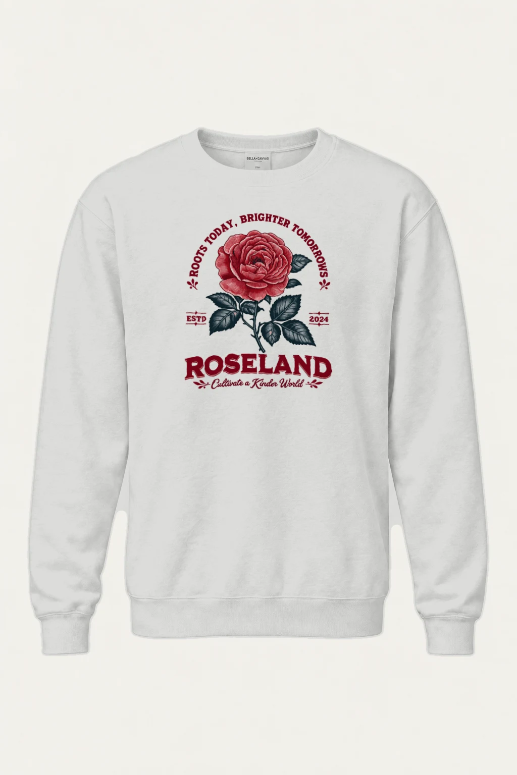 "Cultivate A Kinder World" Heavy Blend Unisex Crewneck Sweatshirt | Gildan 18000