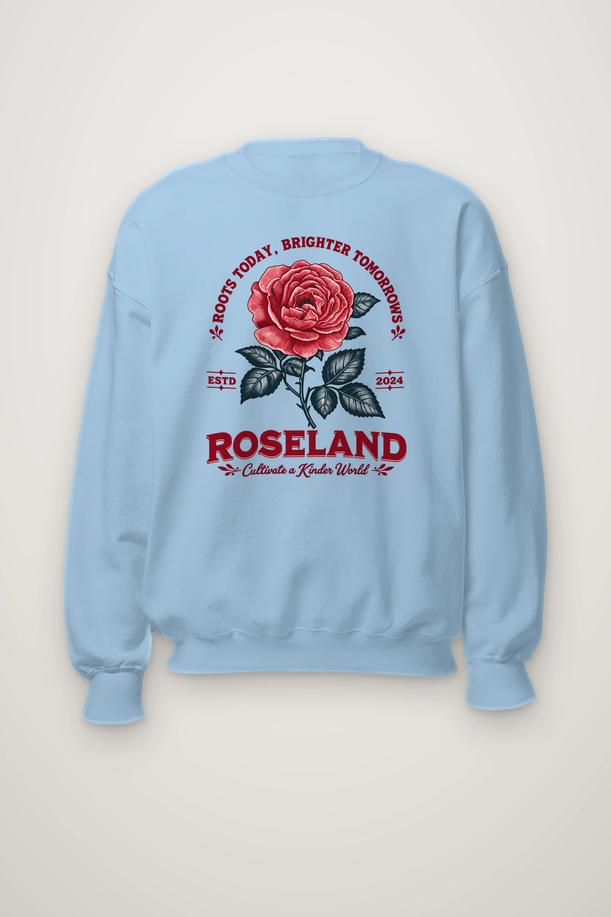 "Cultivate A Kinder World" Heavy Blend Unisex Crewneck Sweatshirt