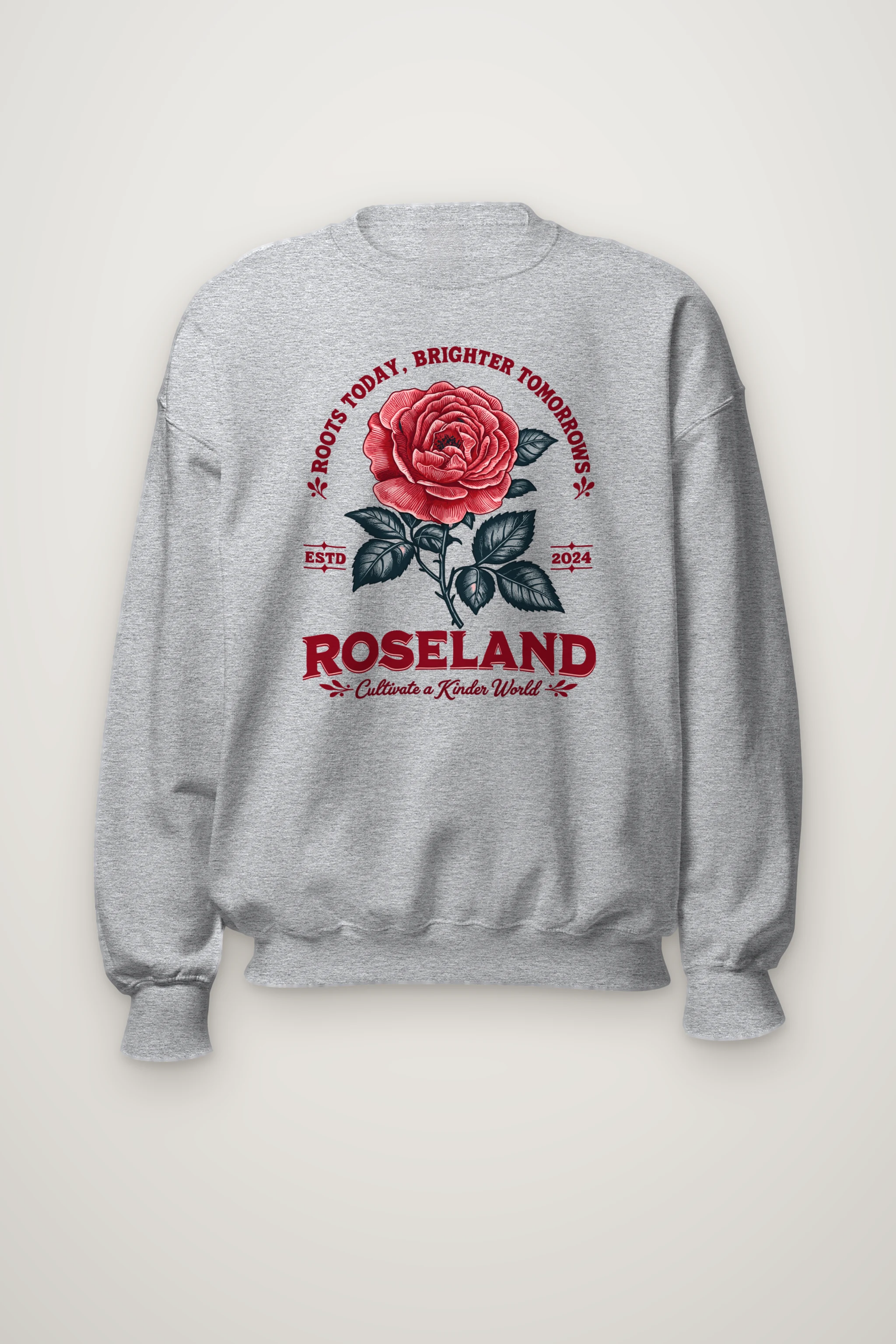"Cultivate A Kinder World" Heavy Blend Unisex Crewneck Sweatshirt