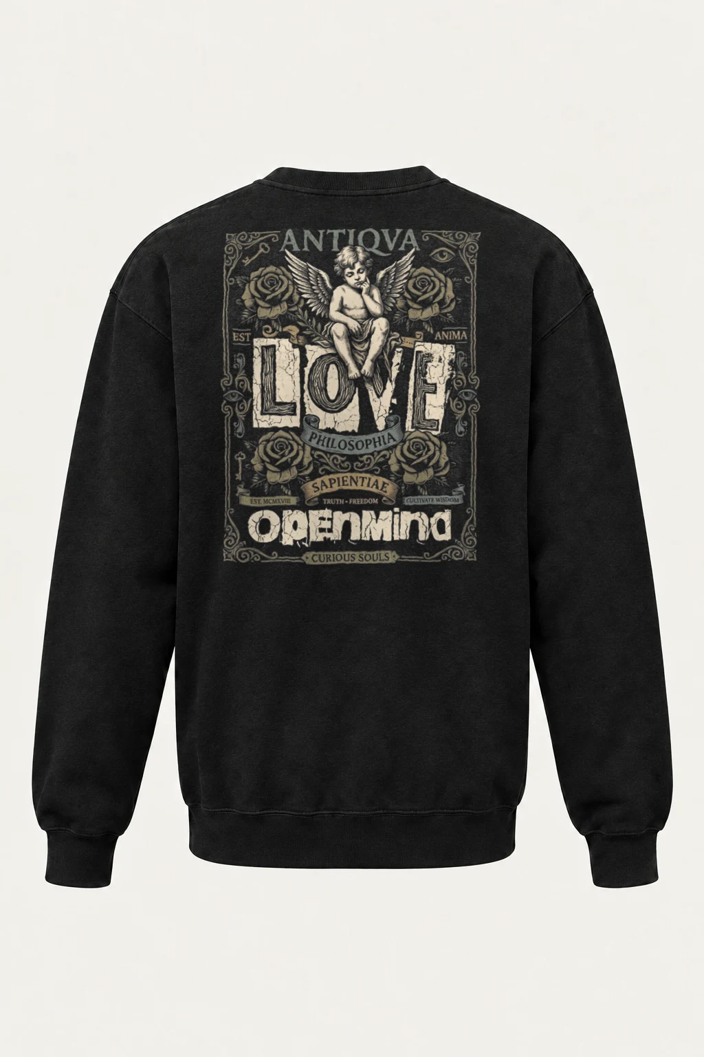 "Cultivate Wisdom" Heavy Blend Unisex Crewneck Sweatshirt | Gildan 18000