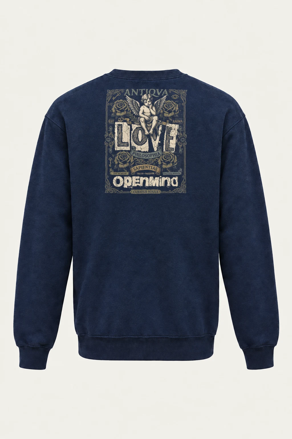 "Cultivate Wisdom" Heavy Blend Unisex Crewneck Sweatshirt | Gildan 18000