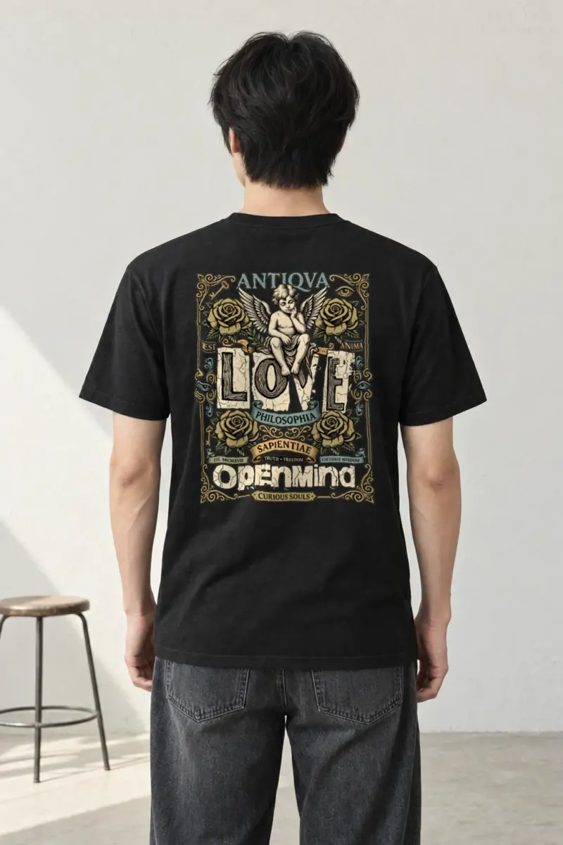 "Cultivate Wisdom" Heavyweight Unisex Crewneck T-shirt