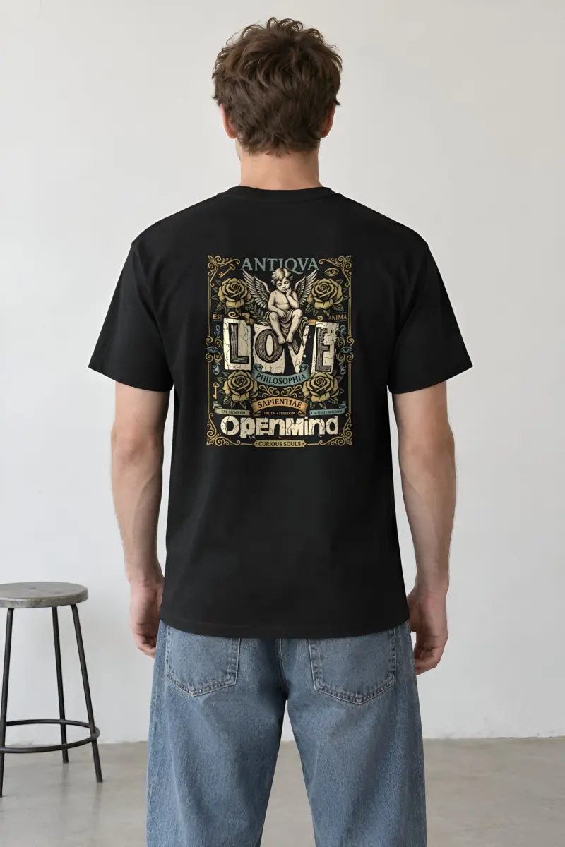 "Cultivate Wisdom" Heavyweight Unisex Crewneck T-shirt