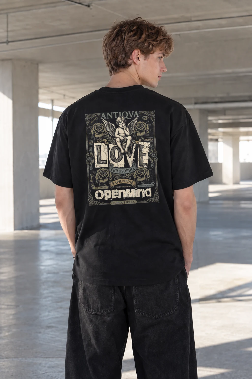 "Cultivate Wisdom" Heavyweight Unisex Crewneck T-shirt | Gildan 5000