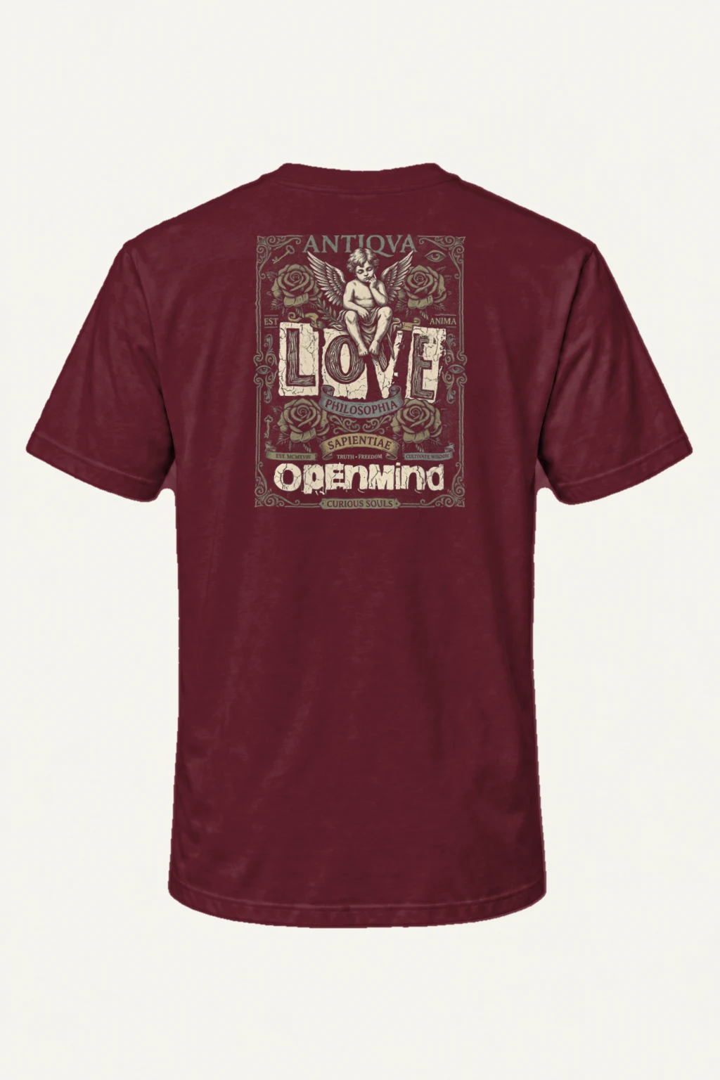 "Cultivate Wisdom" Heavyweight Unisex Crewneck T-shirt | Gildan 5000