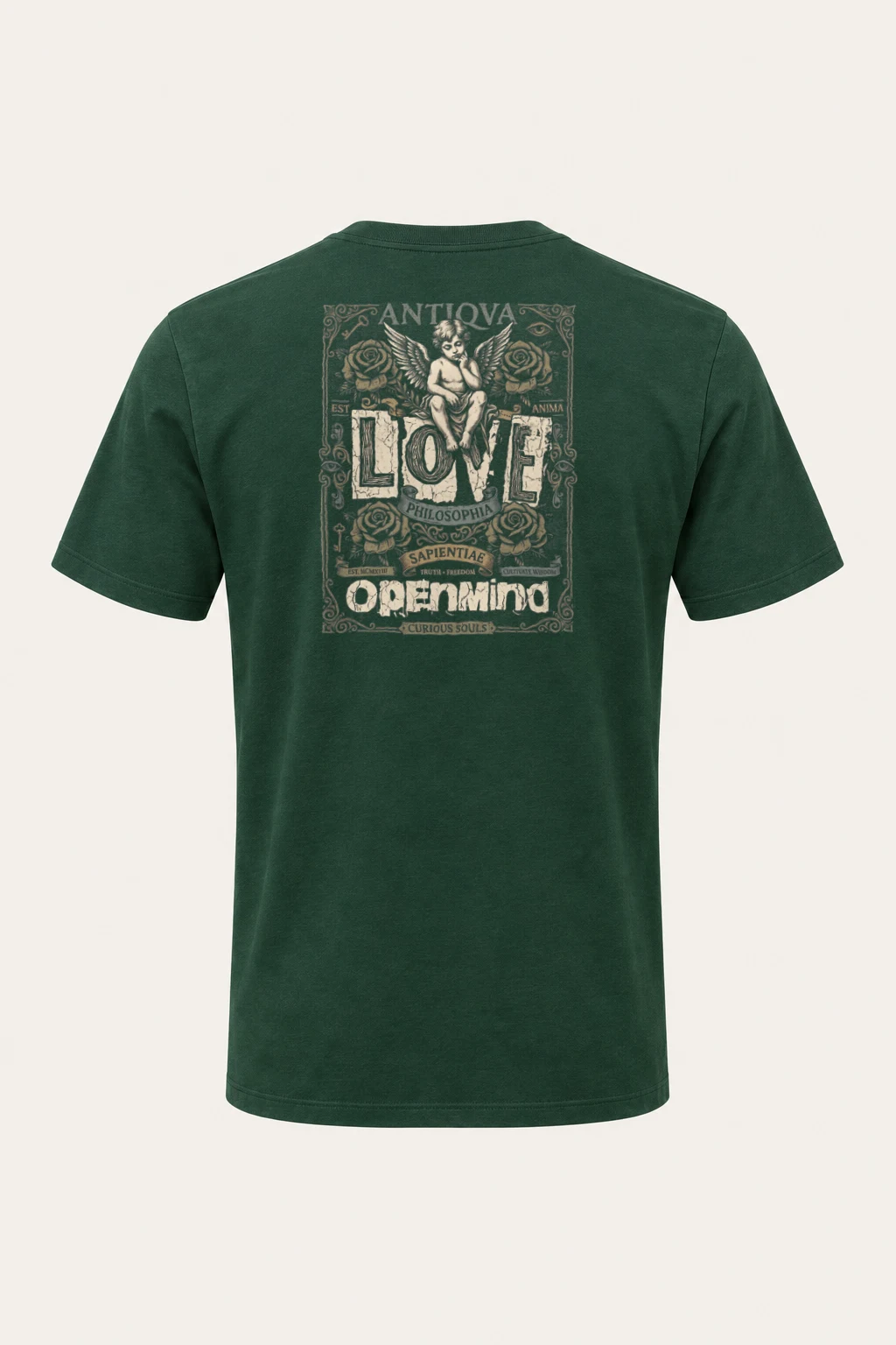 "Cultivate Wisdom" Heavyweight Unisex Crewneck T-shirt | Gildan 5000