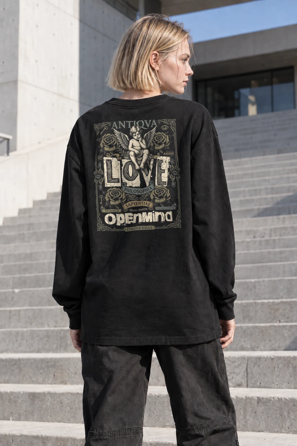 "Cultivate Wisdom" Unisex Longsleeve T-shirt | Gildan 2400