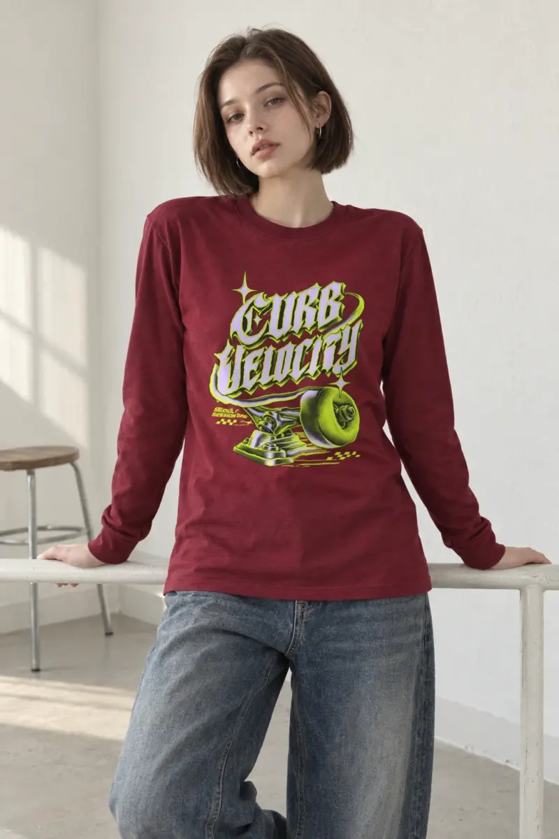 "Curb Velocity" Unisex Longsleeve T-shirt