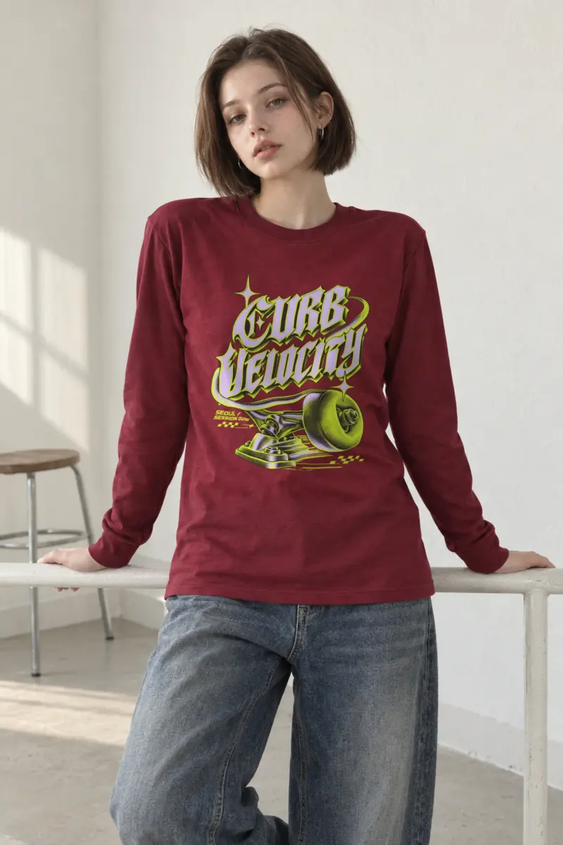 "Curb Velocity" Unisex Longsleeve T-shirt