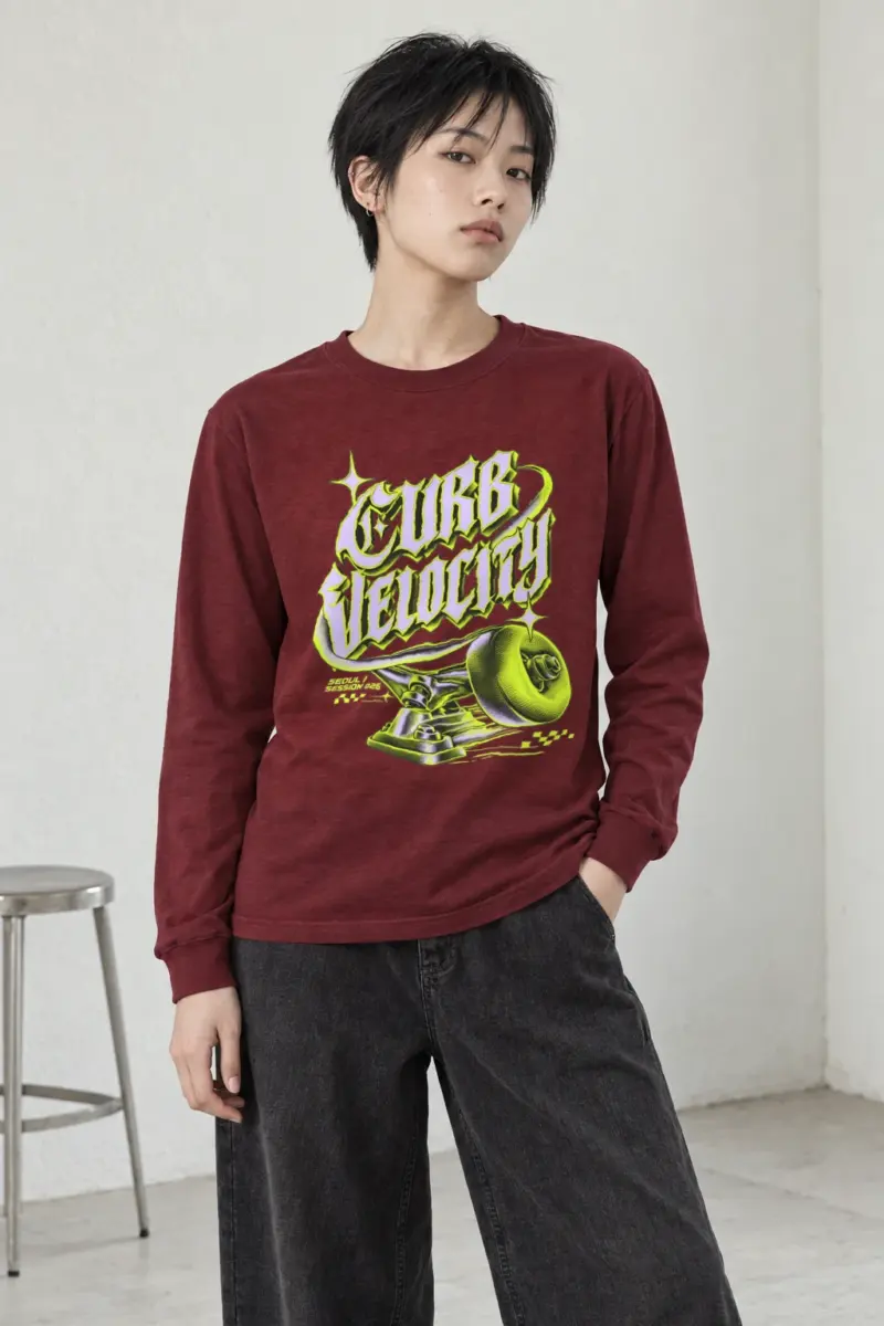 "Curb Velocity" Unisex Longsleeve T-shirt