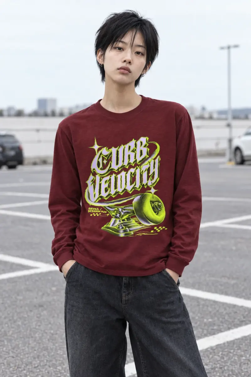"Curb Velocity" Unisex Longsleeve T-shirt