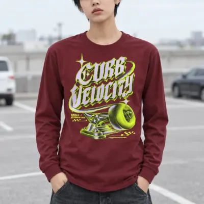 "Curb Velocity" Unisex Longsleeve T-shirt