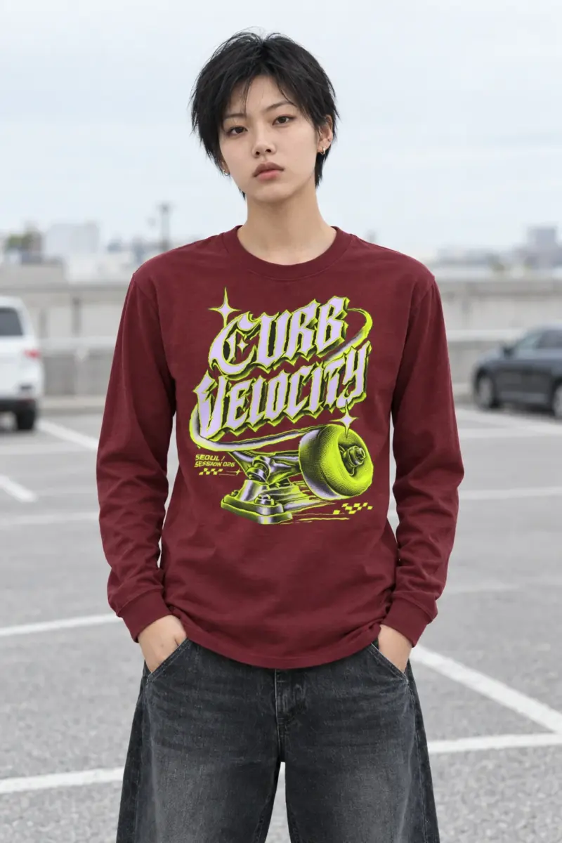 "Curb Velocity" Unisex Longsleeve T-shirt