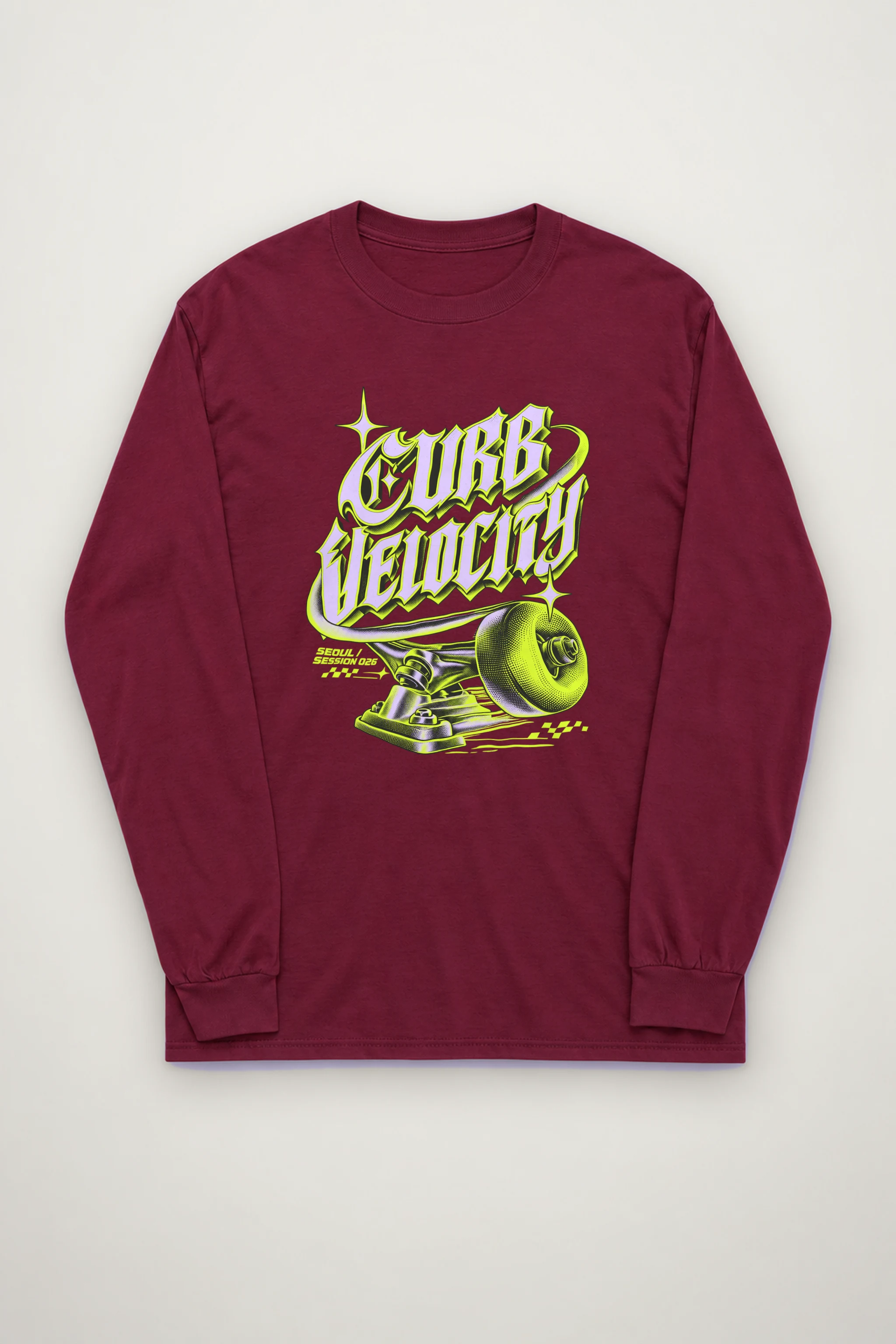 "Curb Velocity" Unisex Longsleeve T-shirt