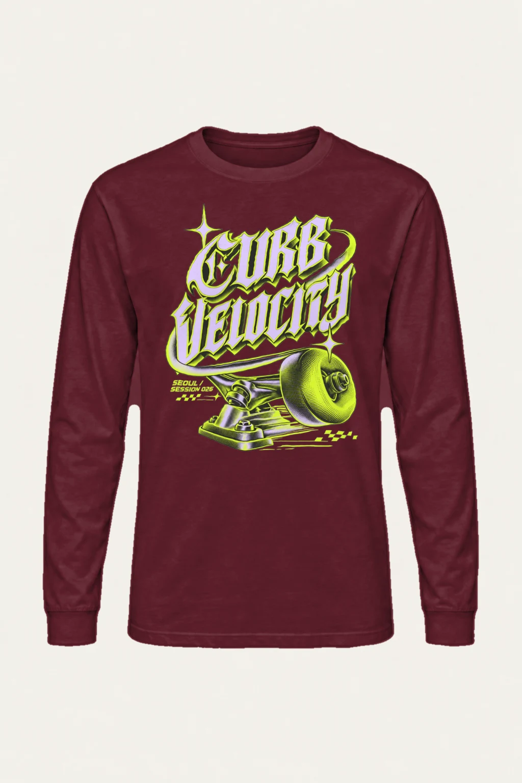 "Curb Velocity" Unisex Longsleeve T-shirt | Gildan 2400