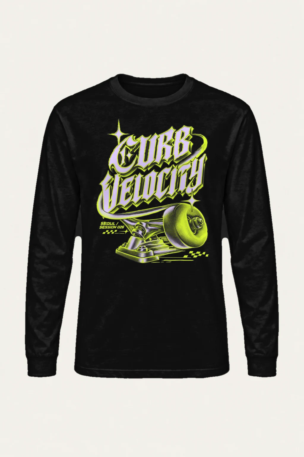 "Curb Velocity" Unisex Longsleeve T-shirt | Gildan 2400