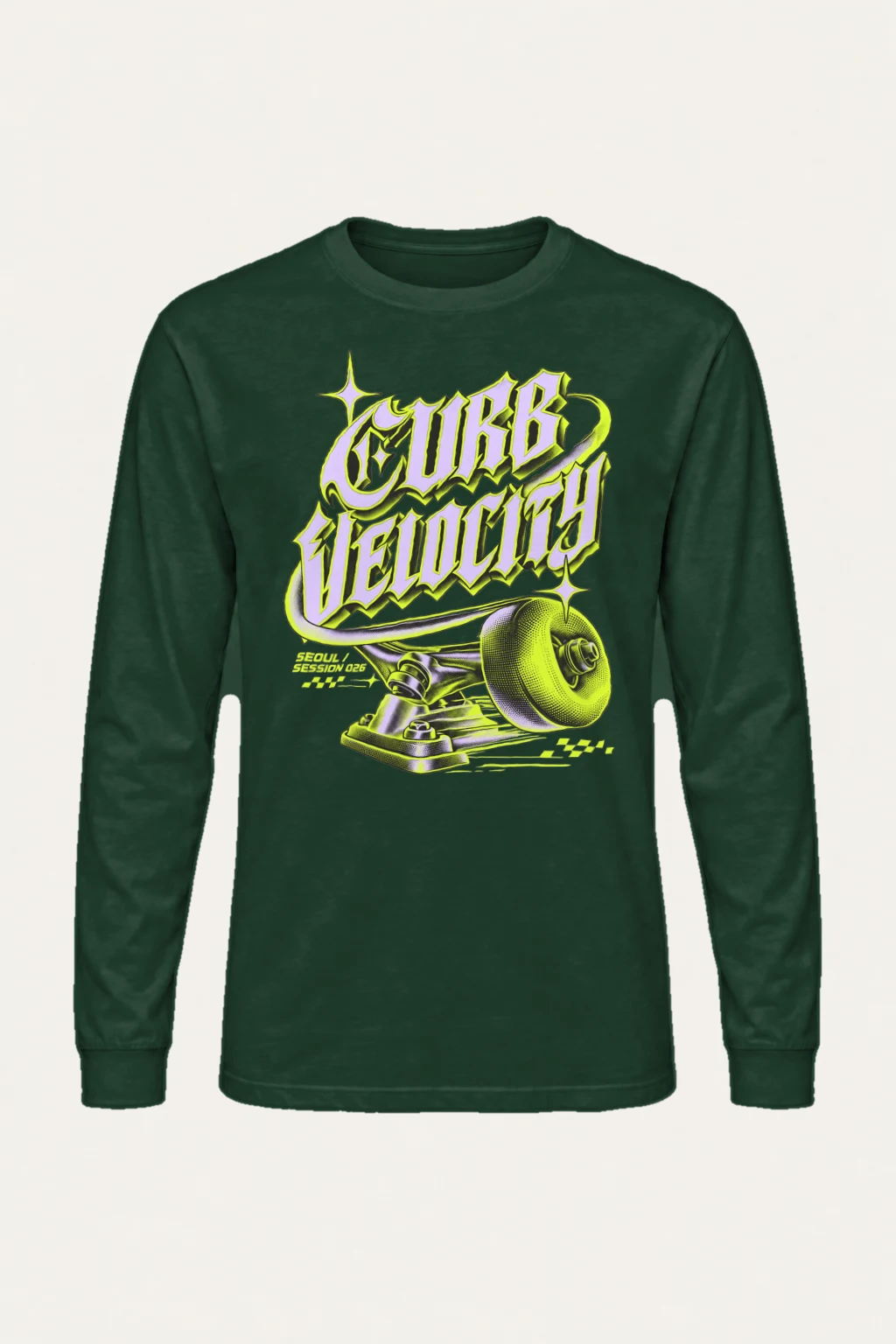 "Curb Velocity" Unisex Longsleeve T-shirt | Gildan 2400