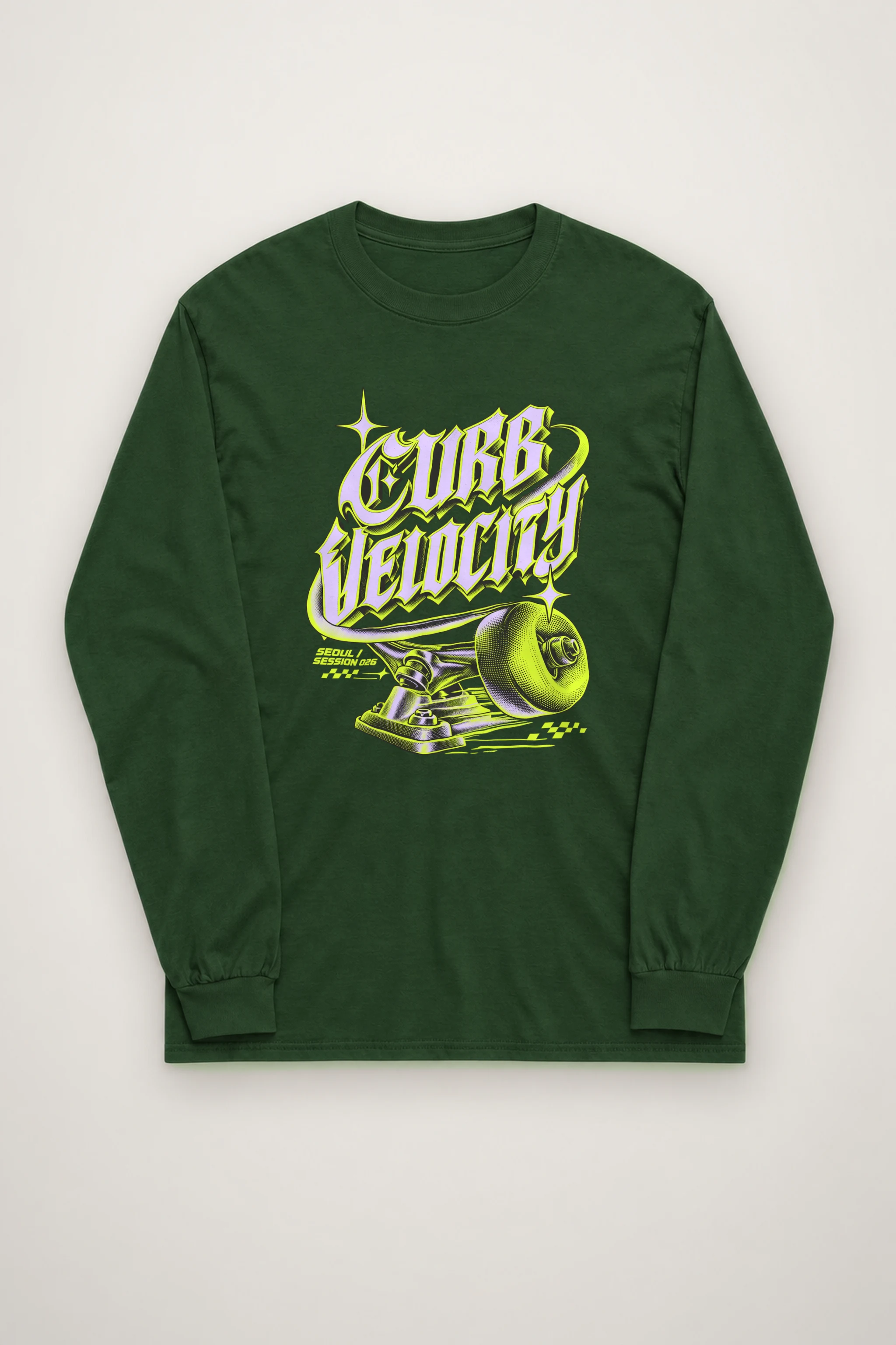 "Curb Velocity" Unisex Longsleeve T-shirt