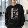 "Curiosity Crew Cats" Heavy Blend Unisex Crewneck Sweatshirt | Gildan 18000