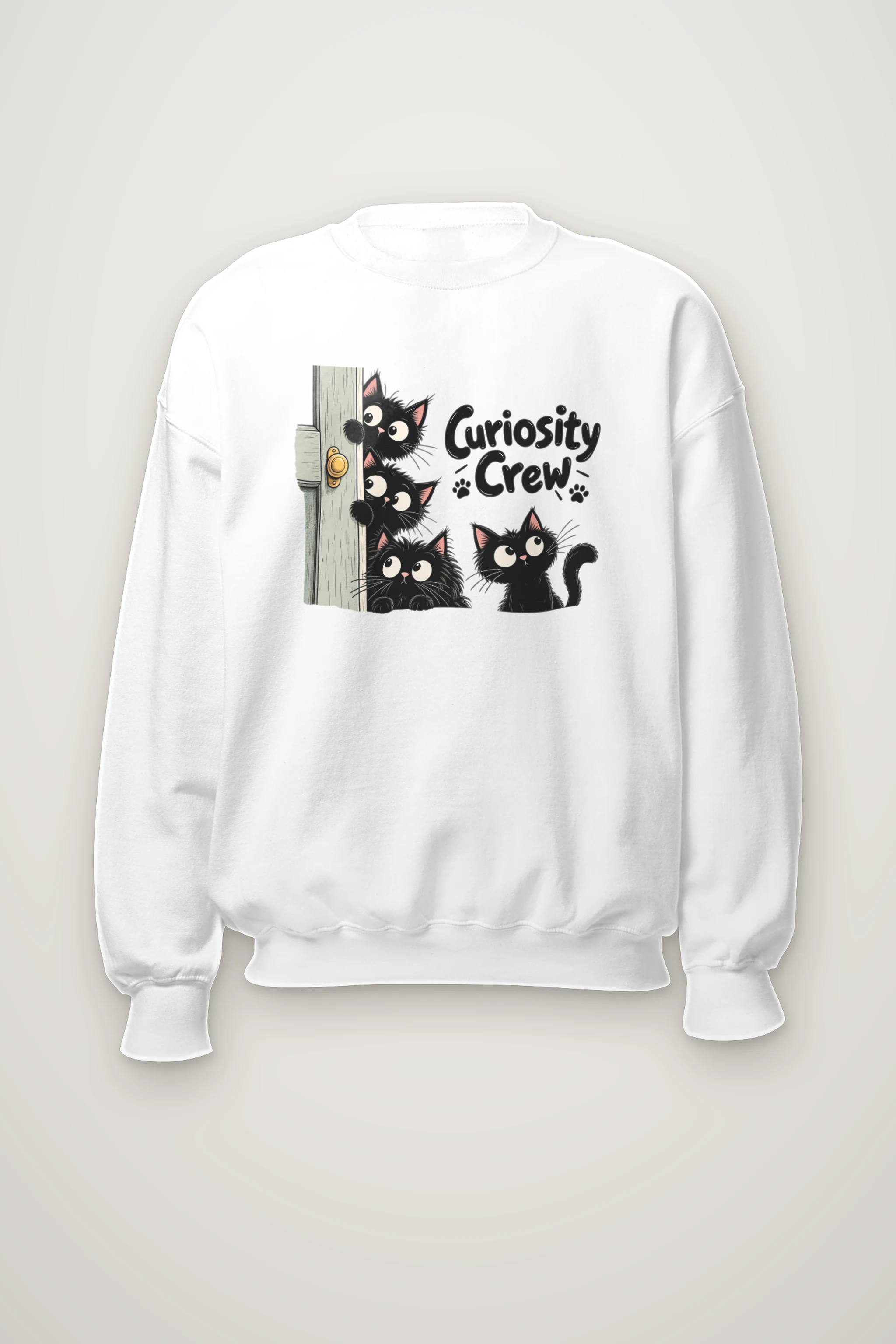 "Curiosity Crew" Heavy Blend Unisex Crewneck Sweatshirt
