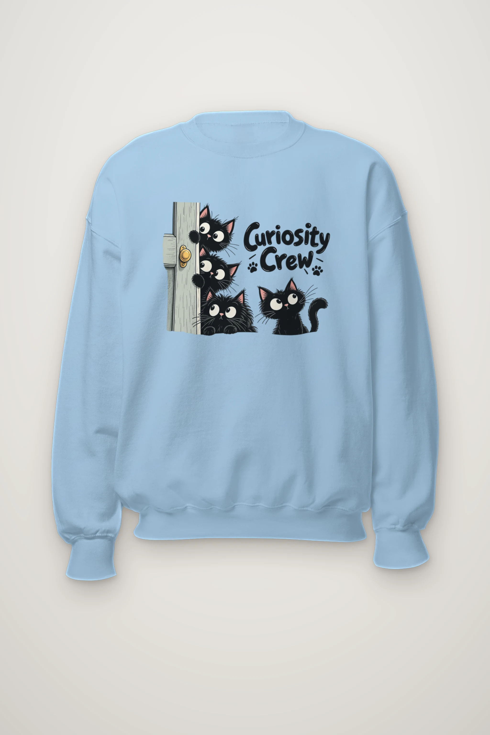 "Curiosity Crew" Heavy Blend Unisex Crewneck Sweatshirt
