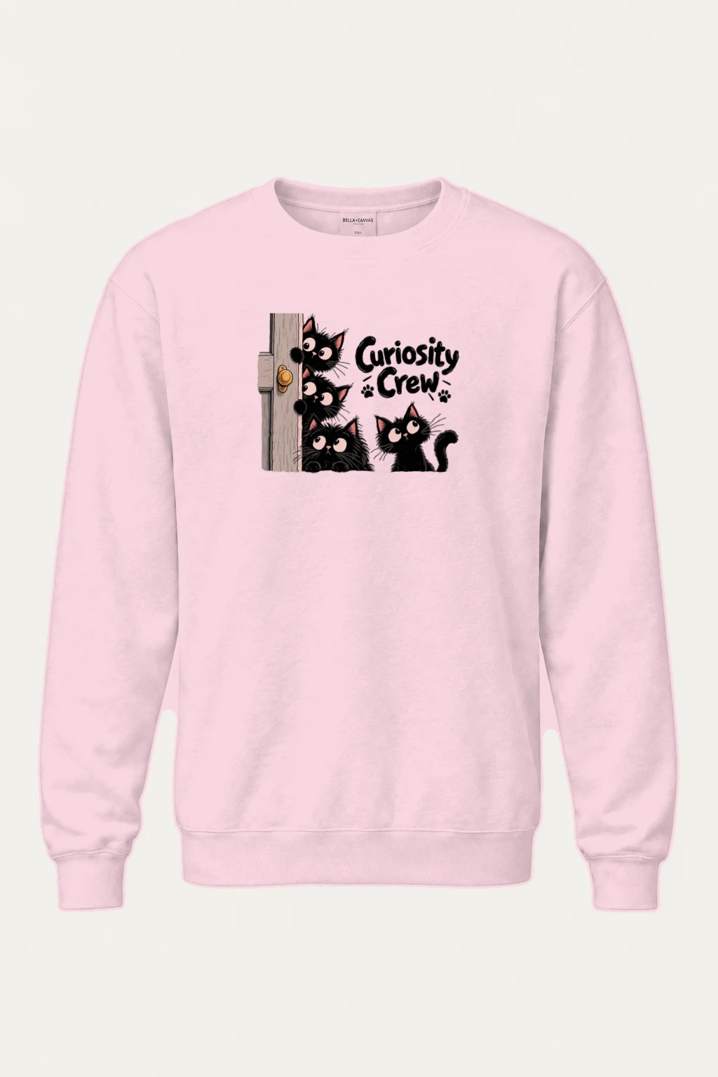 "Curiosity Crew" Heavy Blend Unisex Crewneck Sweatshirt | Gildan 18000