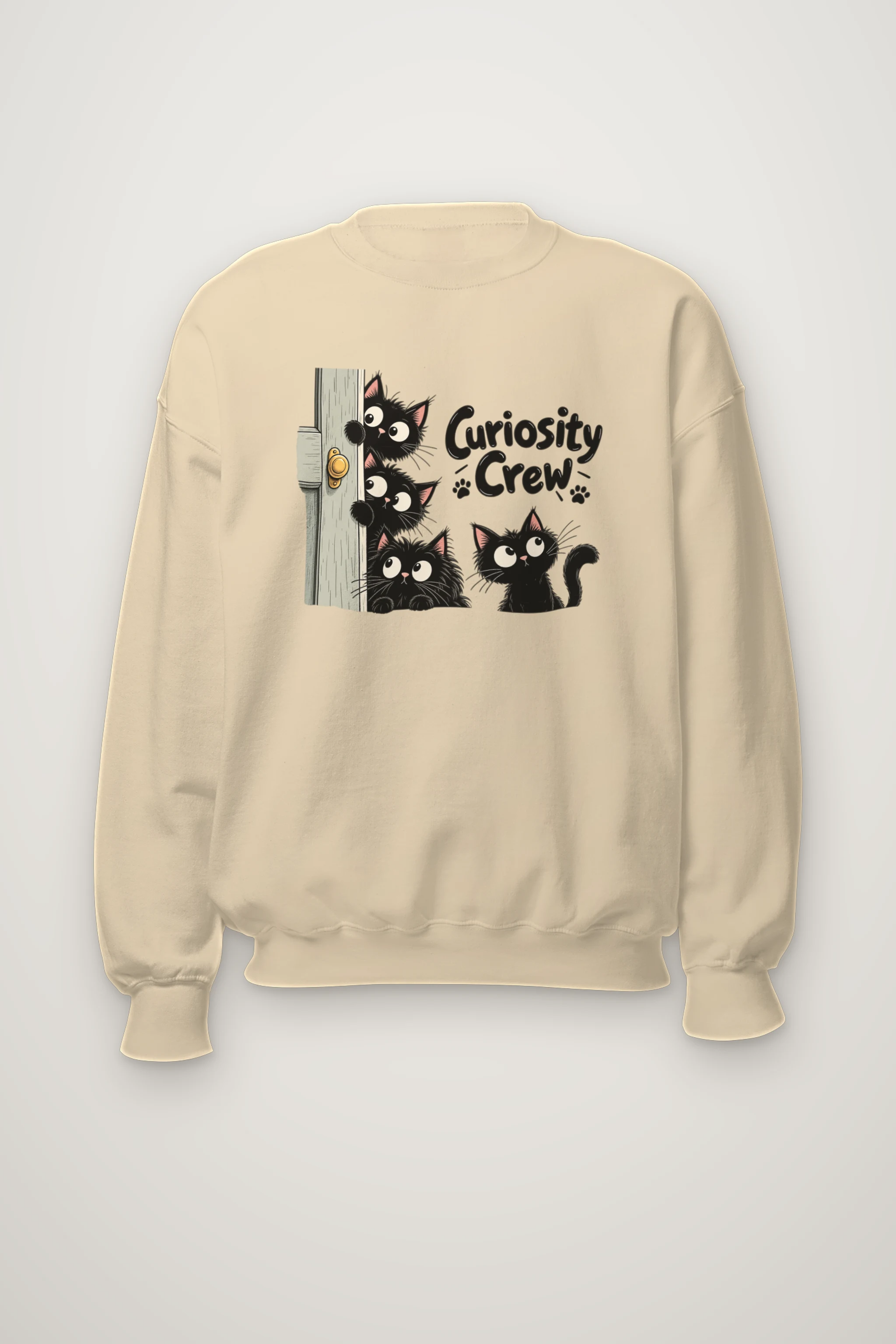 "Curiosity Crew" Heavy Blend Unisex Crewneck Sweatshirt