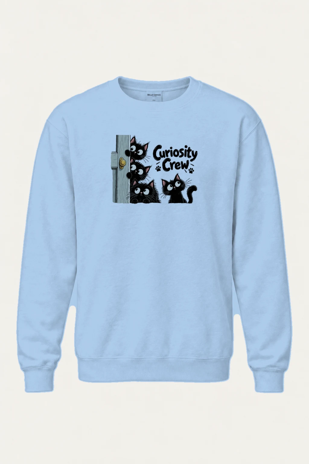 "Curiosity Crew" Heavy Blend Unisex Crewneck Sweatshirt | Gildan 18000