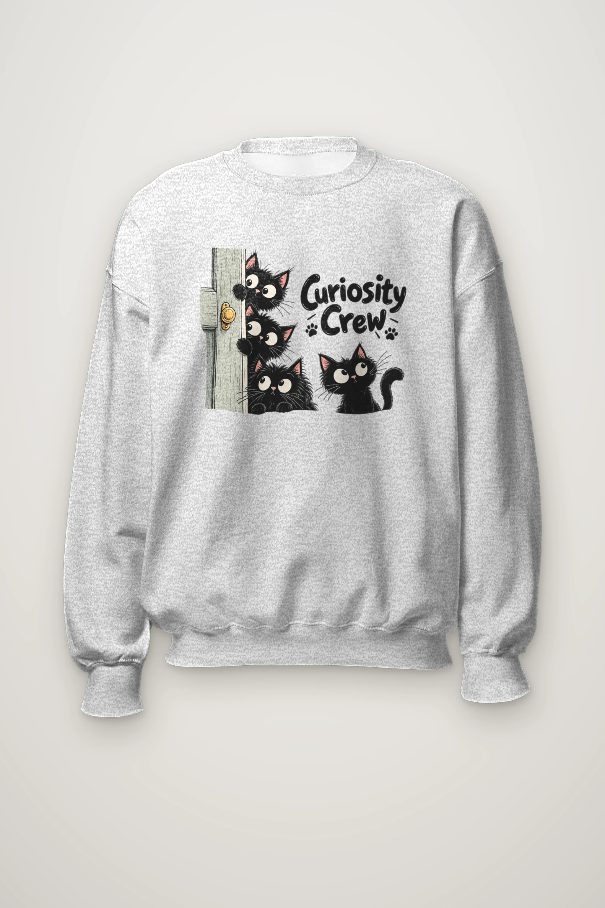 "Curiosity Crew" Heavy Blend Unisex Crewneck Sweatshirt