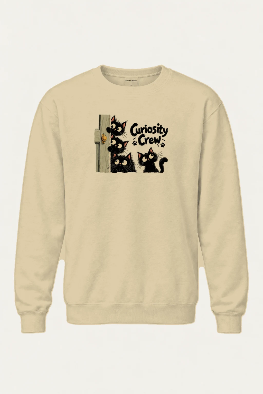 "Curiosity Crew" Heavy Blend Unisex Crewneck Sweatshirt | Gildan 18000