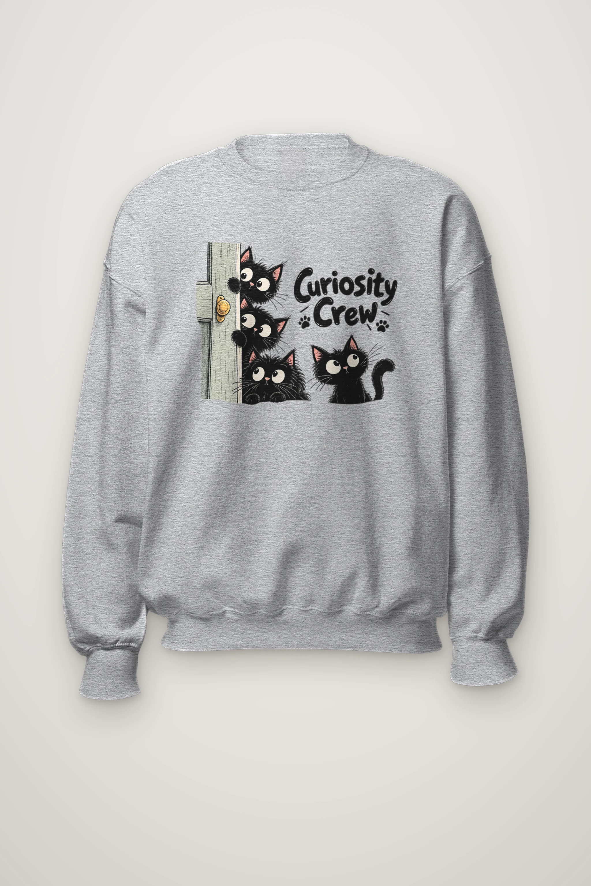"Curiosity Crew" Heavy Blend Unisex Crewneck Sweatshirt