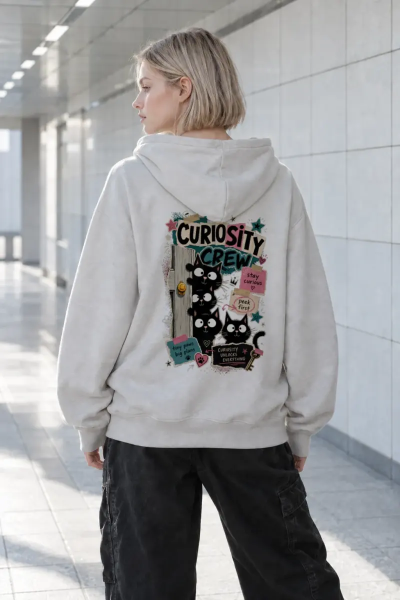 “Curiosity Crew” Heavy Blend Unisex Pullover Hoodie | Gildan 18500