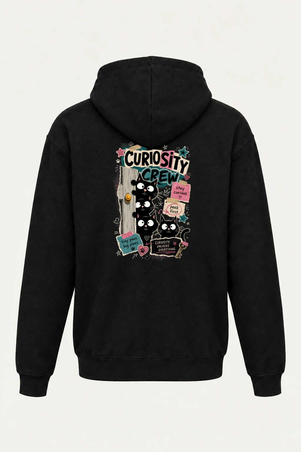 "Curiosity Crew" Heavy Blend Unisex Pullover Hoodie | Gildan 18500