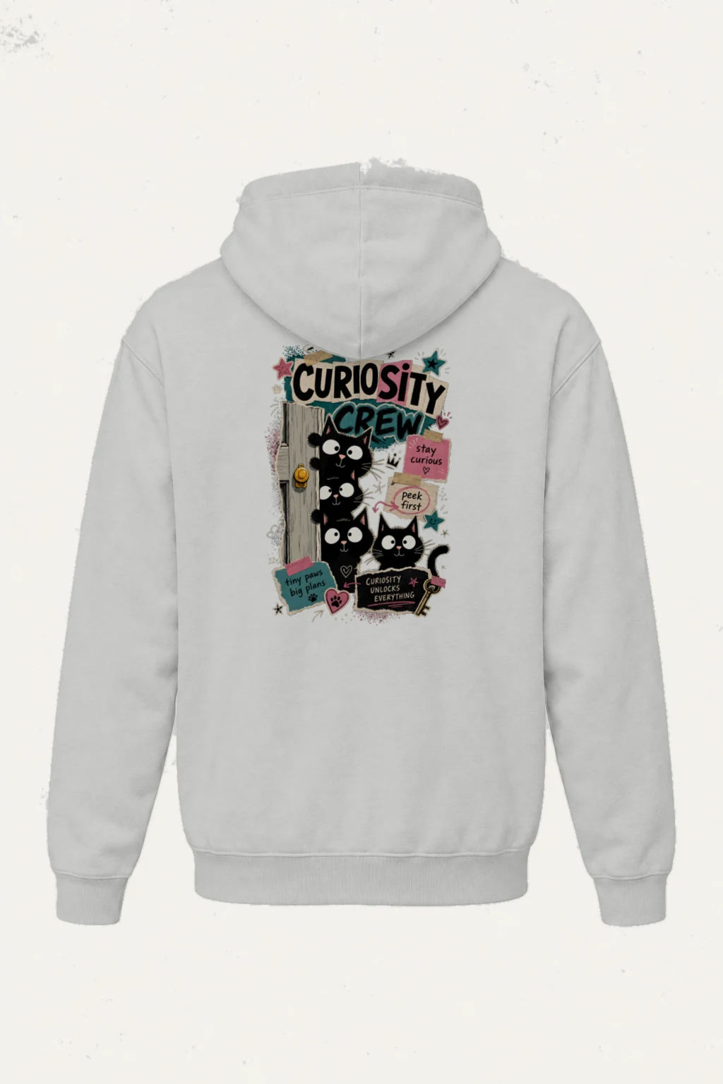 "Curiosity Crew" Heavy Blend Unisex Pullover Hoodie | Gildan 18500