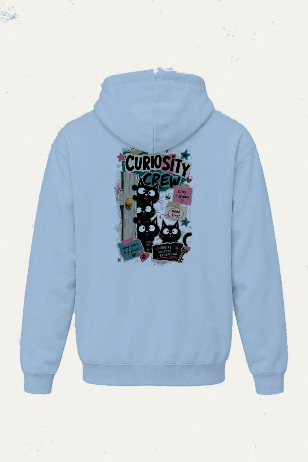 "Curiosity Crew" Heavy Blend Unisex Pullover Hoodie | Gildan 18500
