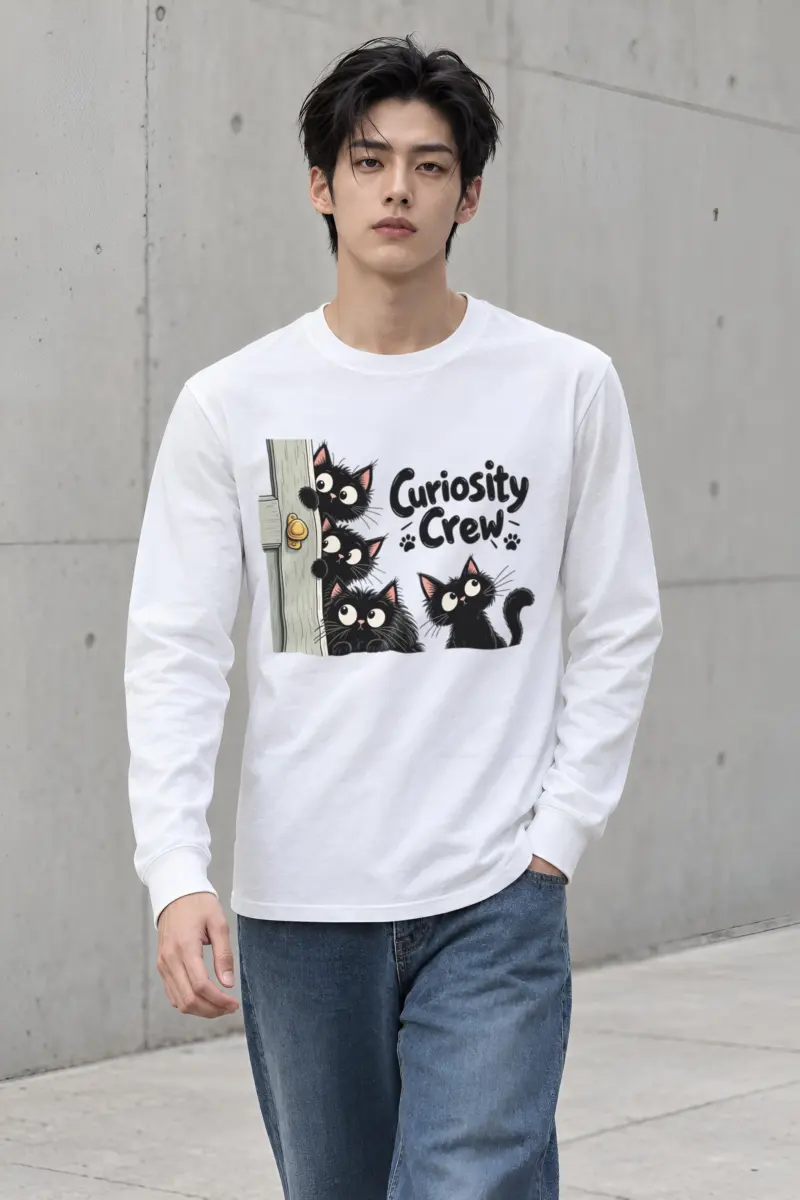 "Curiosity Crew" Unisex Longsleeve T-shirt
