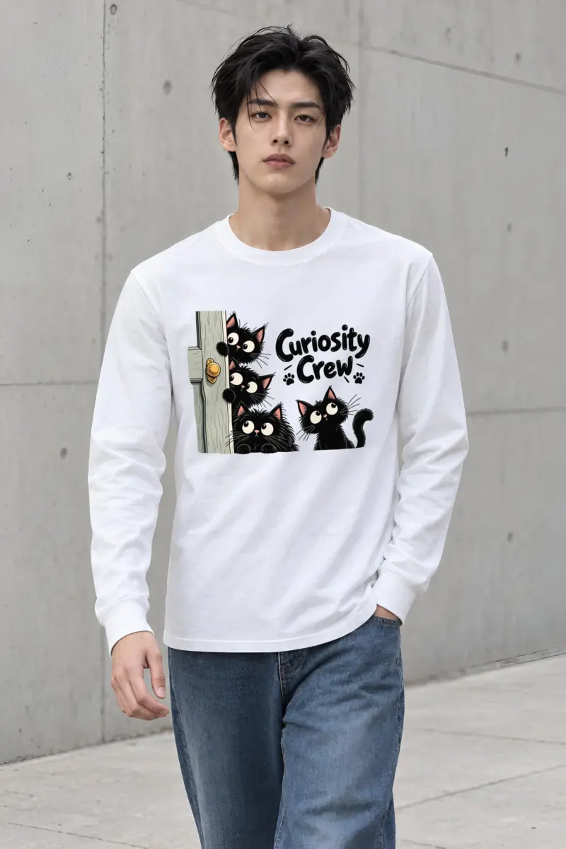 "Curiosity Crew" Unisex Longsleeve T-shirt