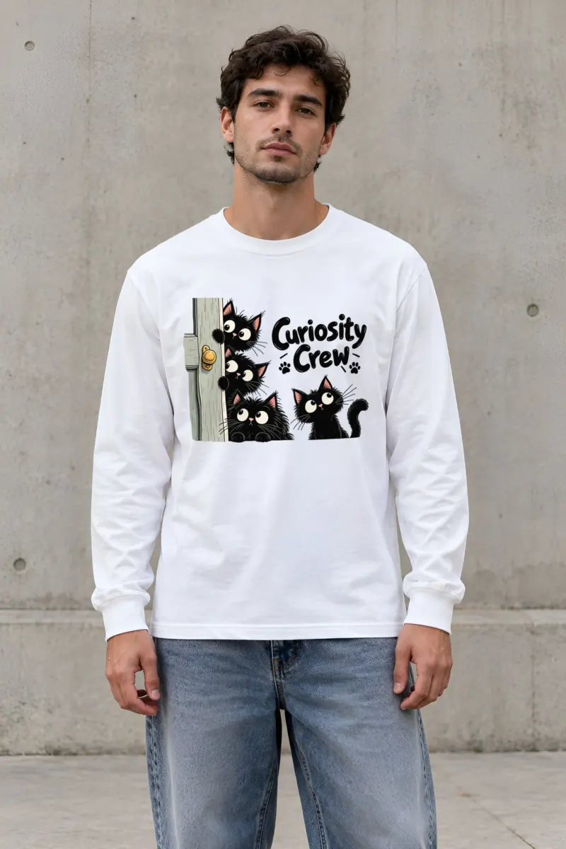 "Curiosity Crew" Unisex Longsleeve T-shirt