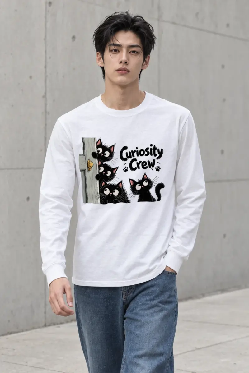 "Curiosity Crew" Unisex Longsleeve T-shirt